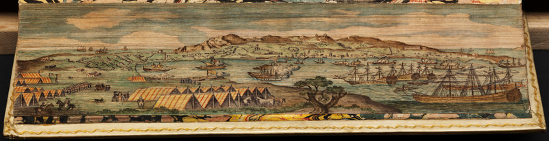 Illustration for article titled Fore-Edge Paintings: The Secret Works of Art Hidden Inside Book Pages